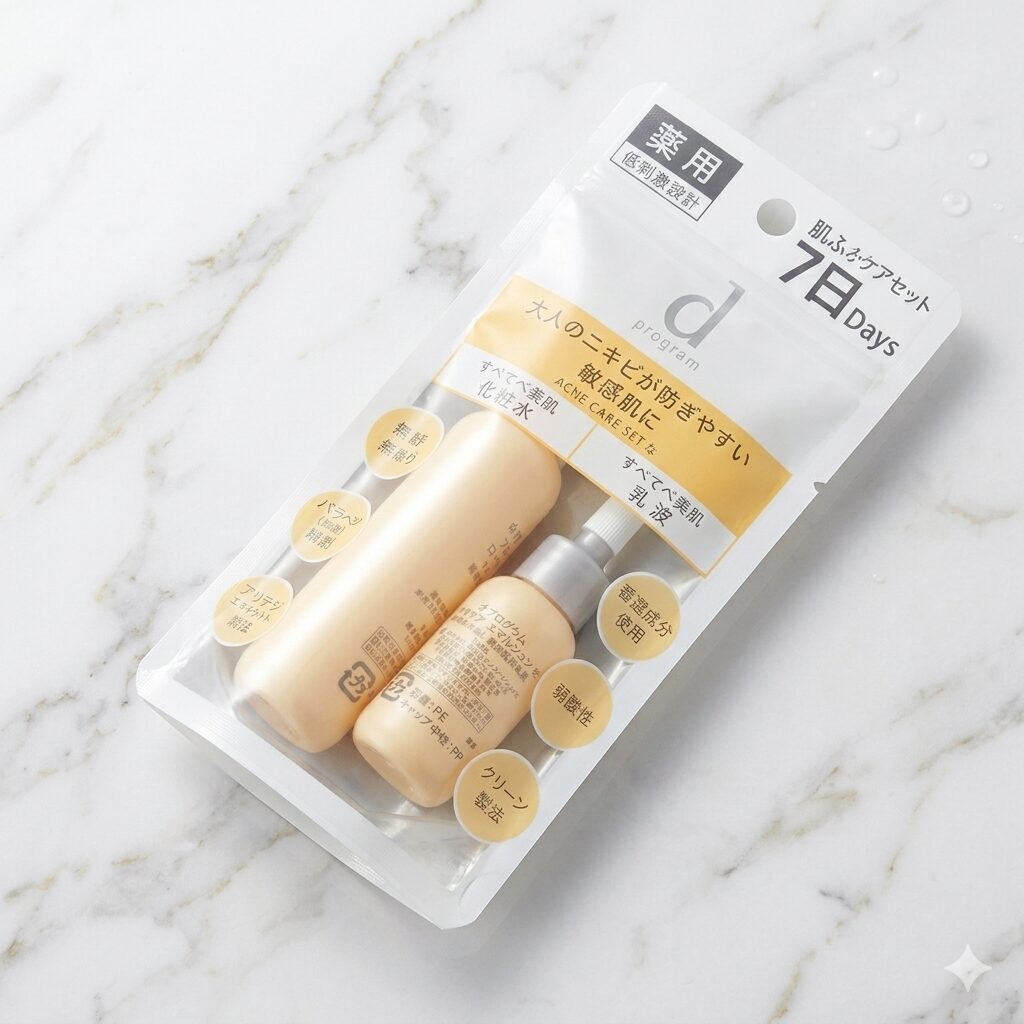 dプログラム アクネケア トライアルセット