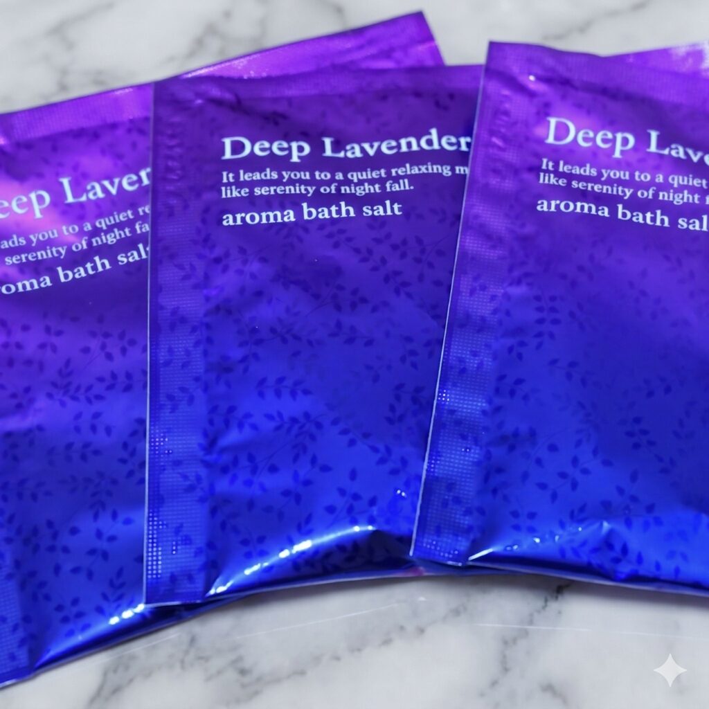 ジーピークリエイツ アロマバスソルト ディープラベンダー