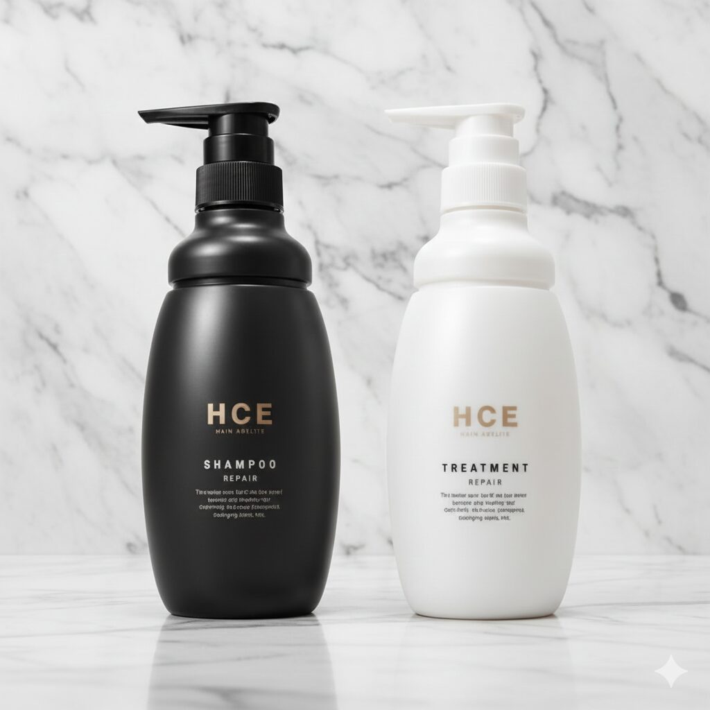 ヘアクリエステ シャンプー リペア＆トリートメント