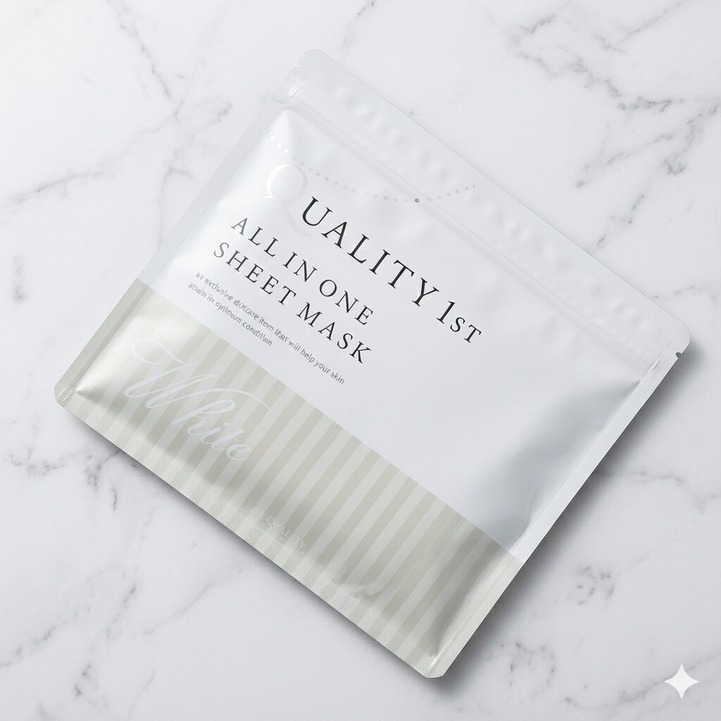 クオリティファースト オールインワンシートマスク ホワイト