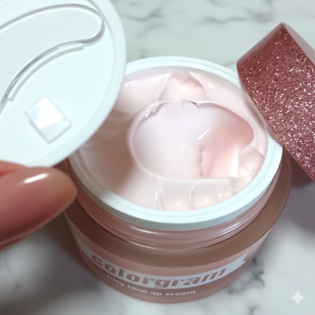 カラーグラム ロージートーンアップクリーム