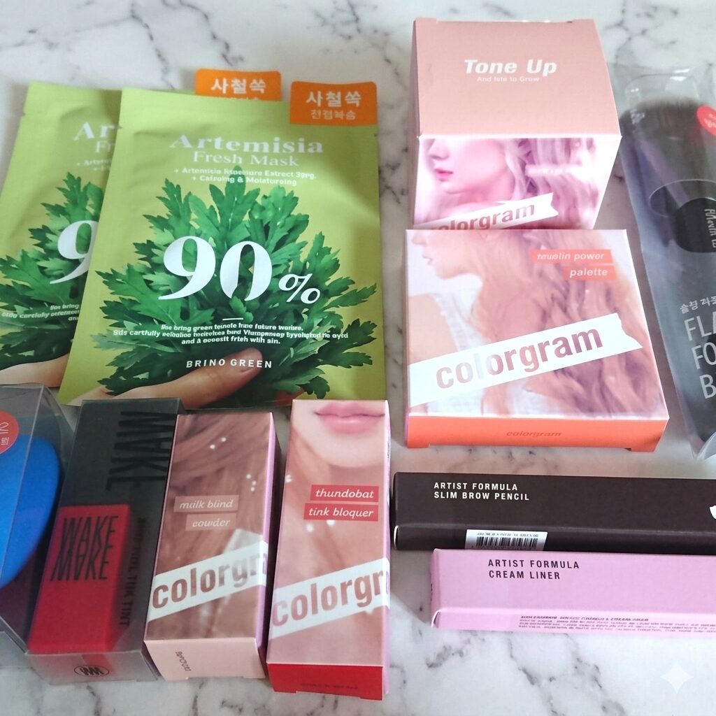 女神降臨コスメ「オリーブヤング ラッキーボックス」