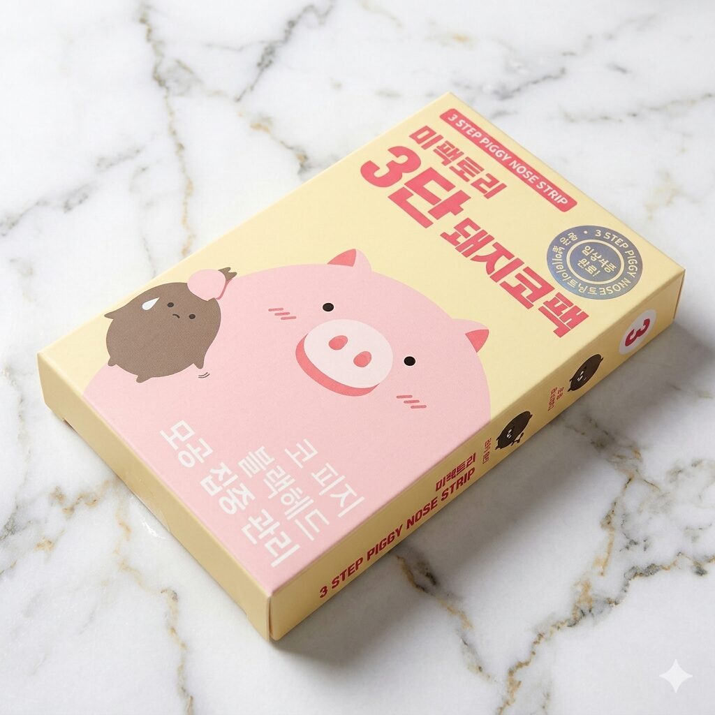 3ステップ ピギーノーズストリップ