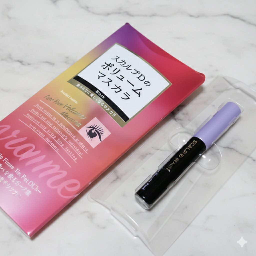 スカルプDのボリュームマスカラ