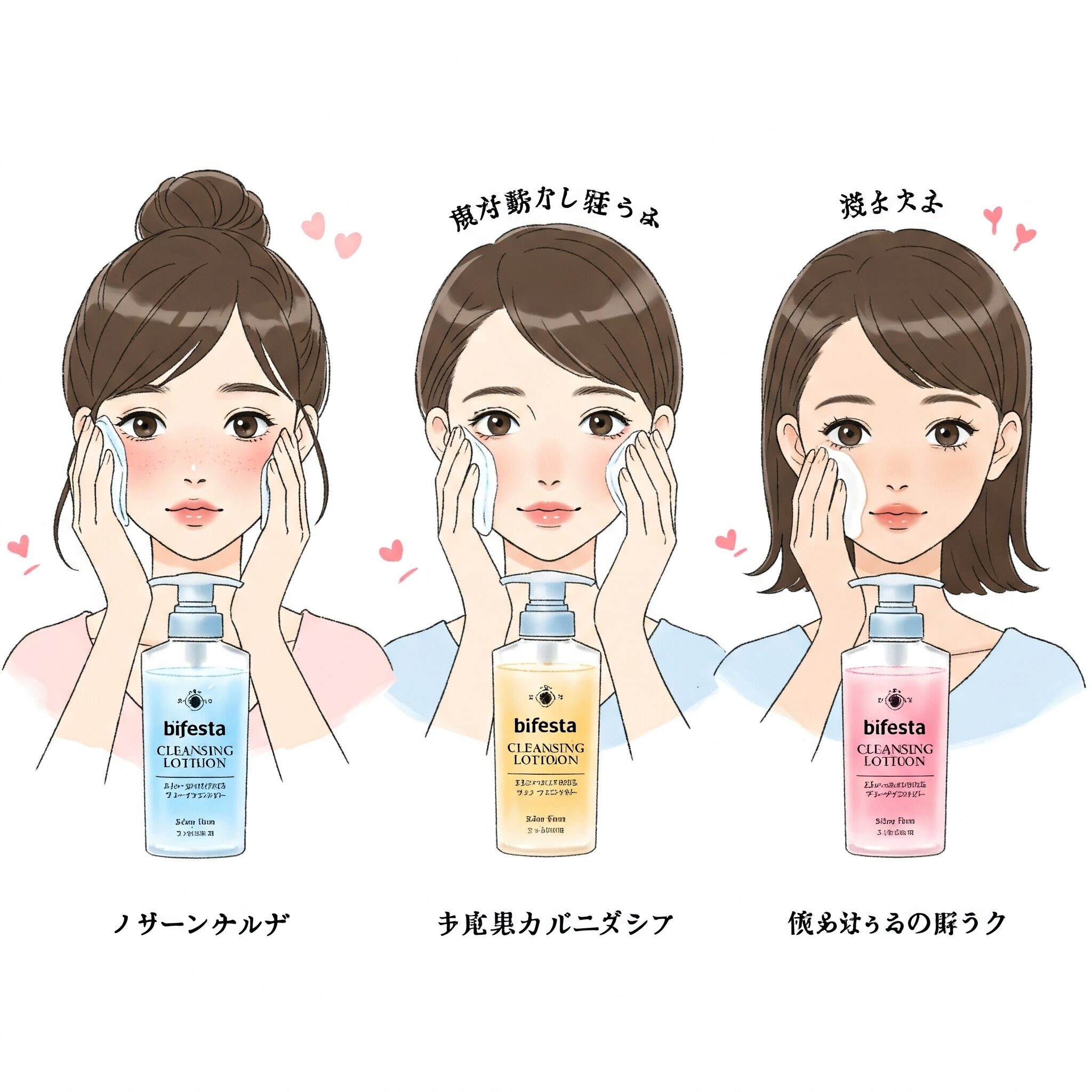 ビフェスタ クレンジングローション モイスト「どんな人におすすめ?」