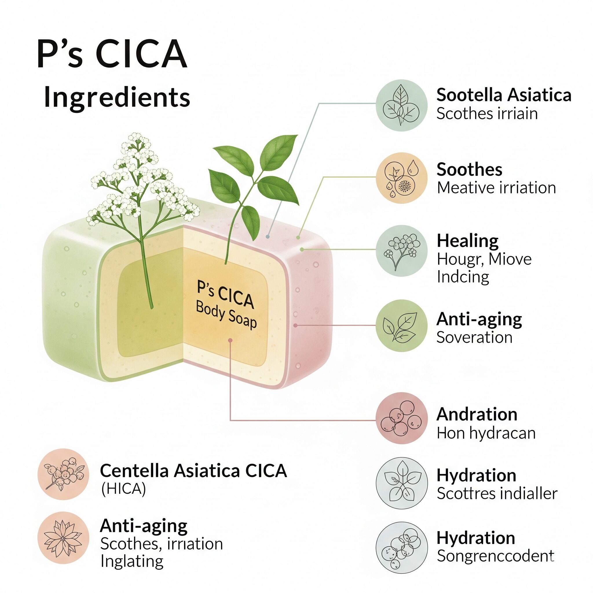 P's CICA ボディソープ