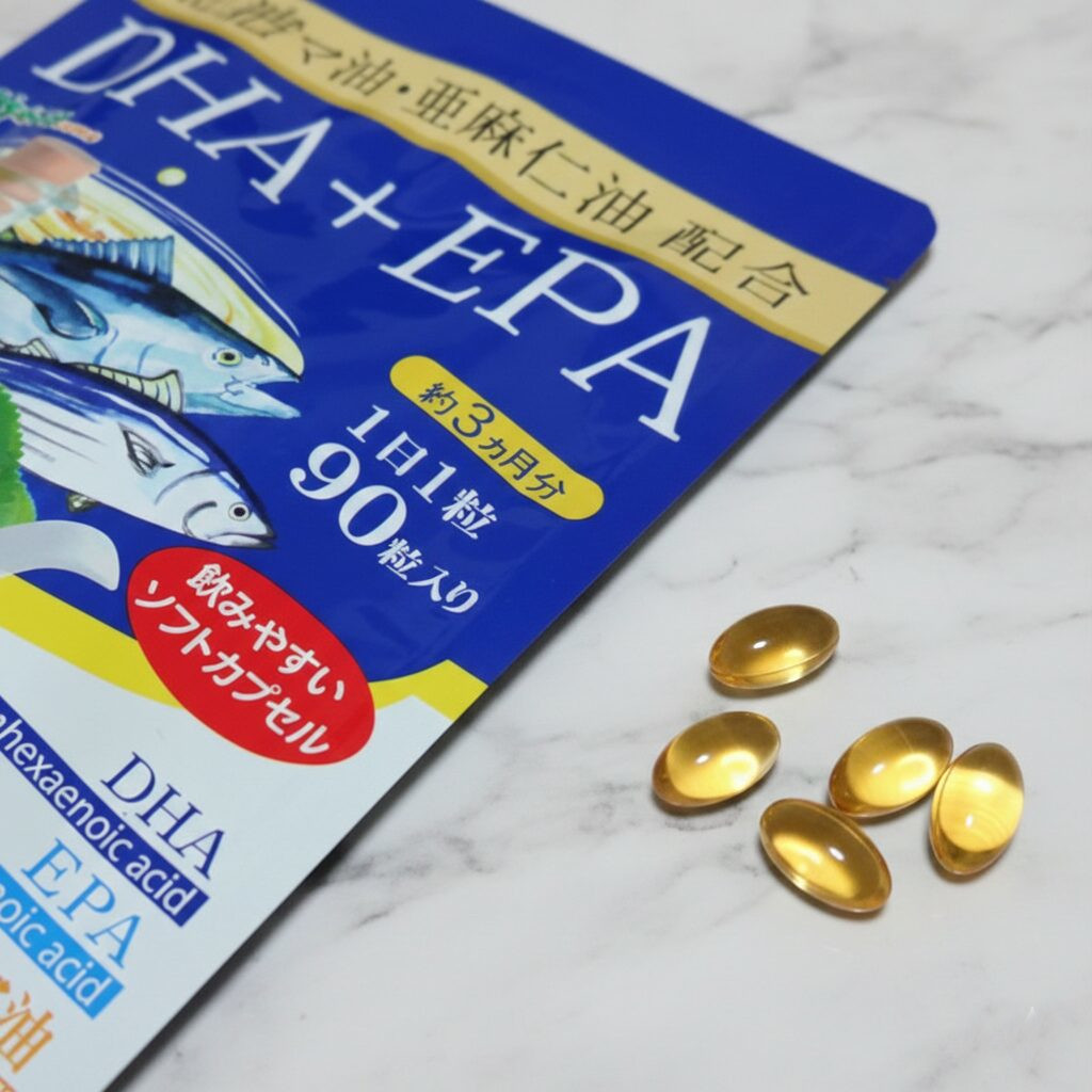 エゴマ油・亜麻仁油配合DHA+EPA